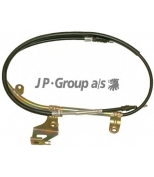 JP GROUP - 1170303880 - Трос стояночного тормоза правый VW PASSAT [B5]
